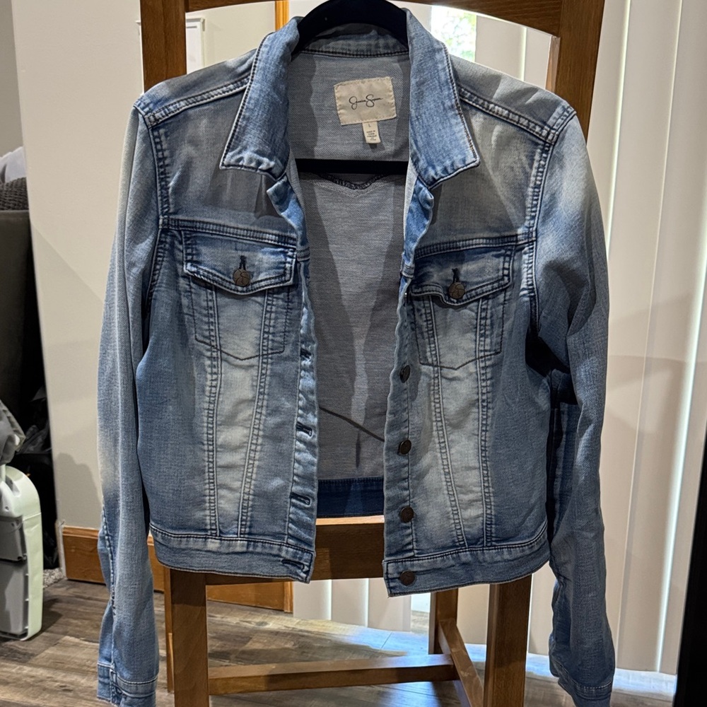 Jessica Simpson Light Blue Denim Jacket